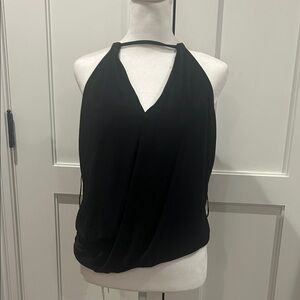 Express Black Halter Top